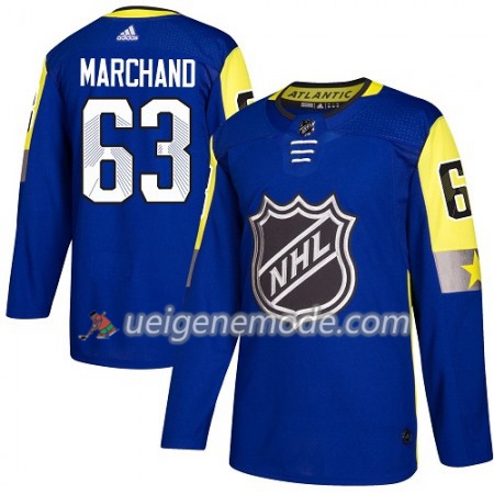 Boston Bruins Trikot Brad Marchand 63 2018 NHL All-Star Atlantic Division Adidas Royal Blau Authentic